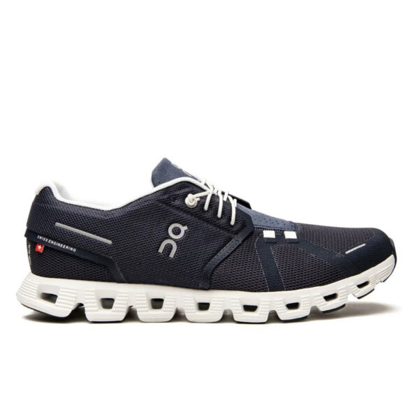 On Cloud 5 Navy White Sole