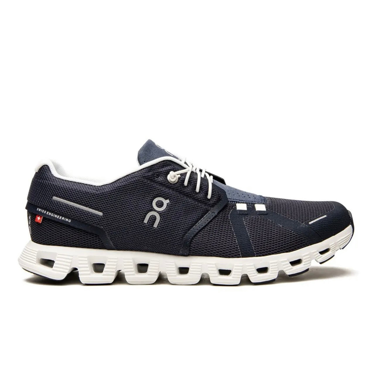 On Cloud 5 Navy White Sole