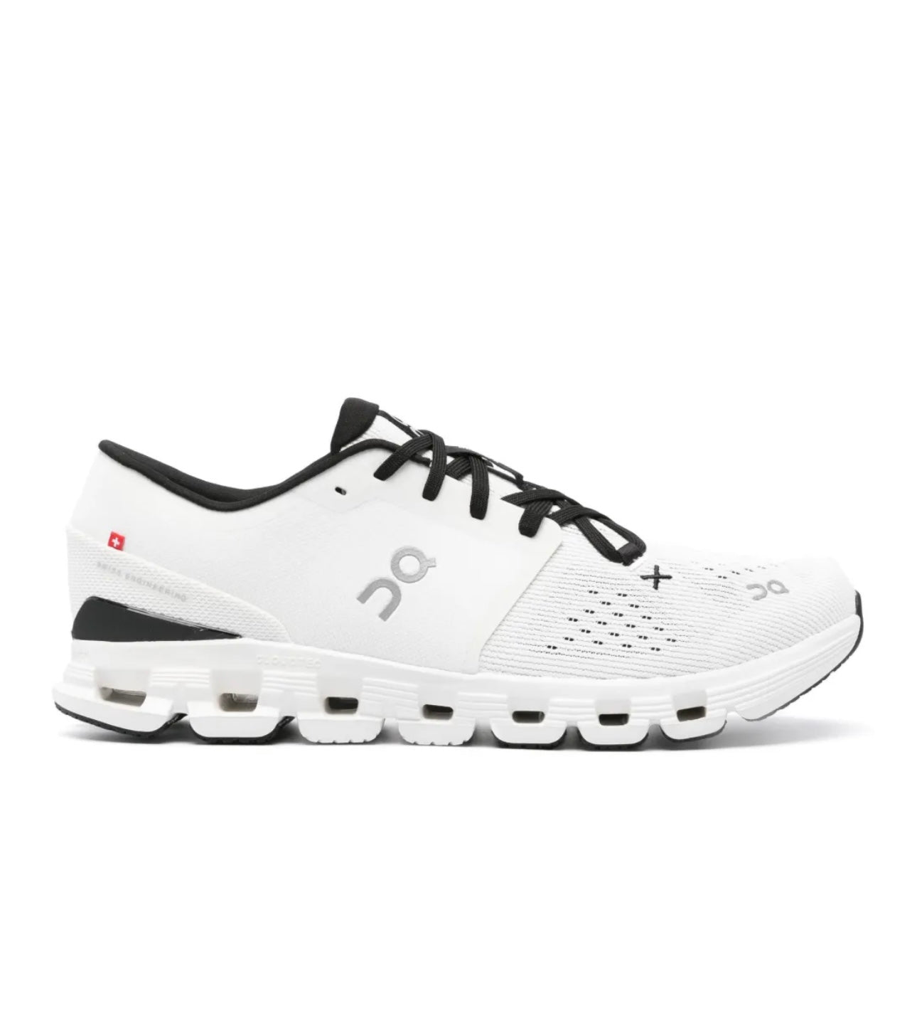 On Cloud White Black Trim