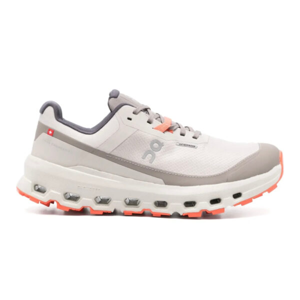 On Cloud White Gray Orange