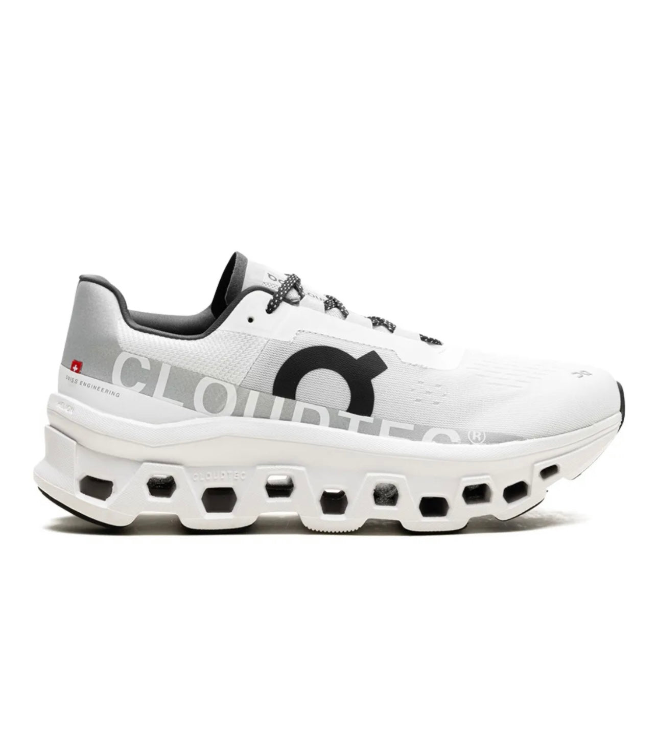 On Cloud White Black Gray