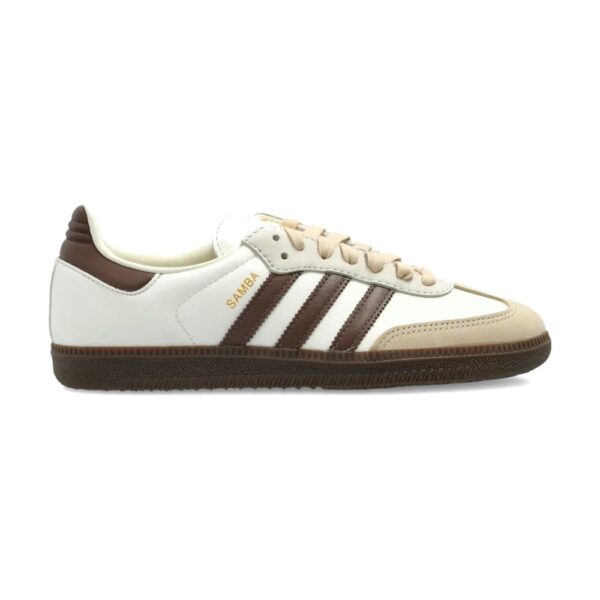 נעלי Adidas Samba OG Leather white brown