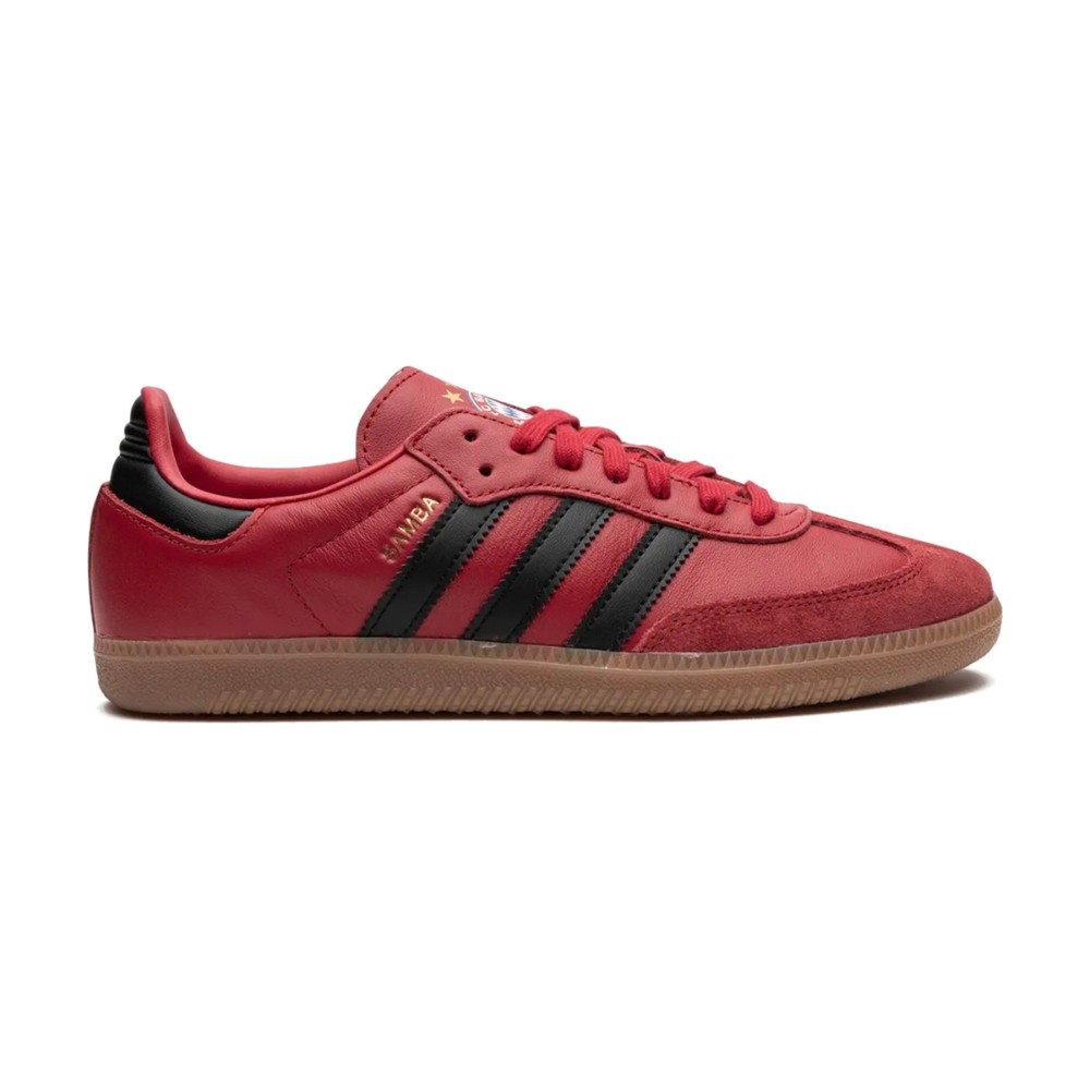 10047331762455-0 נעלי Adidas Samba Red Black