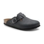 כפכפי Birkenstock Boston leather oiled black