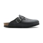 כפכפי Birkenstock Boston leather oiled black