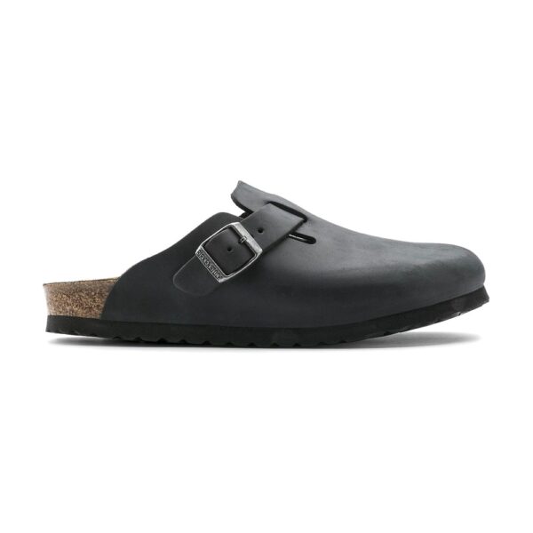 כפכפי Birkenstock Boston leather oiled black