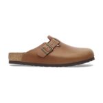 כפכפי Birkenstock Boston leather oiled brown