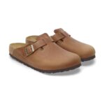 כפכפי Birkenstock Boston leather oiled brown