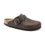 כפכפי Birkenstock Boston leather oiled habana