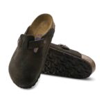 כפכפי Birkenstock Boston soft footbed mocca