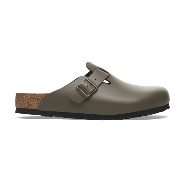 כפכפי Birkenstock Boston leather concrete gray