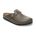 כפכפי Birkenstock Boston leather concrete gray