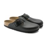 כפכפי Birkenstock Boston leather black