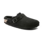 כפכפי Birkenstock Boston shearling black
