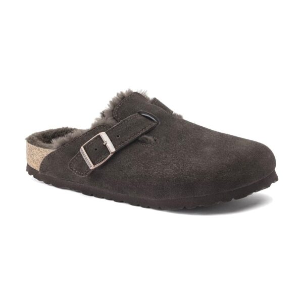 כפכפי Birkenstock Boston shearling mocca