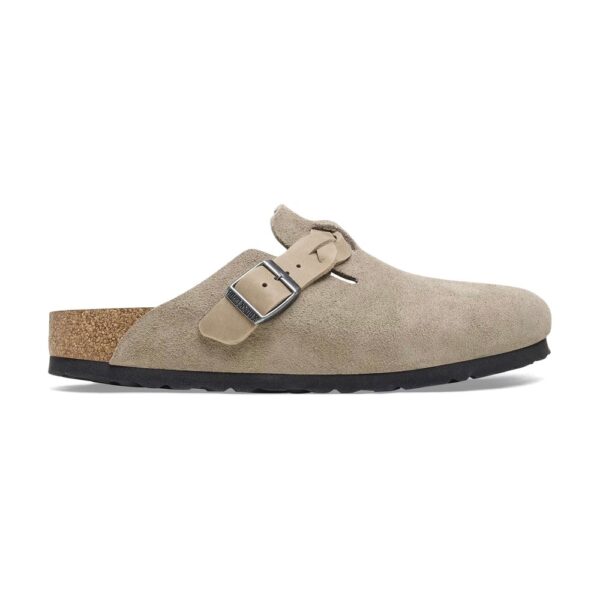 כפכפי Birkenstock Boston braided taupe