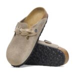 כפכפי Birkenstock Boston braided taupe