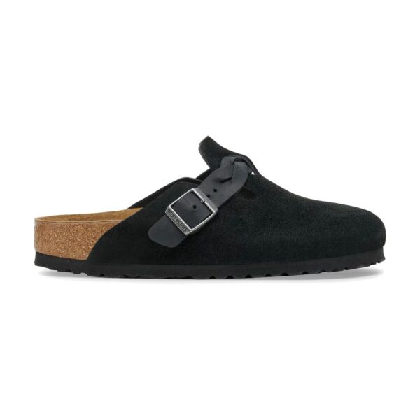 כפכפי Birkenstock Boston braided black