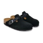 כפכפי Birkenstock Boston braided black