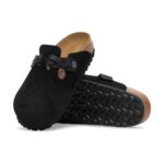 כפכפי Birkenstock Boston braided black