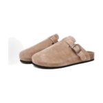 כפכפי Birkenstock Boston braided cream