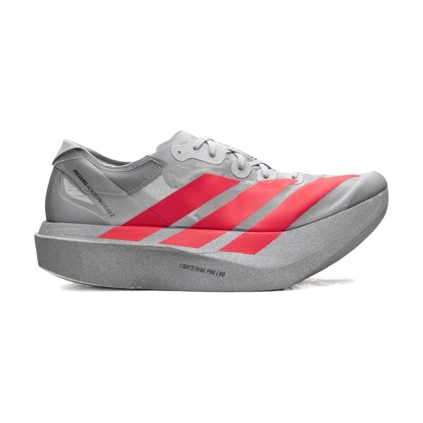 נעלי Adidas Adizero Grey Red - דגם 2