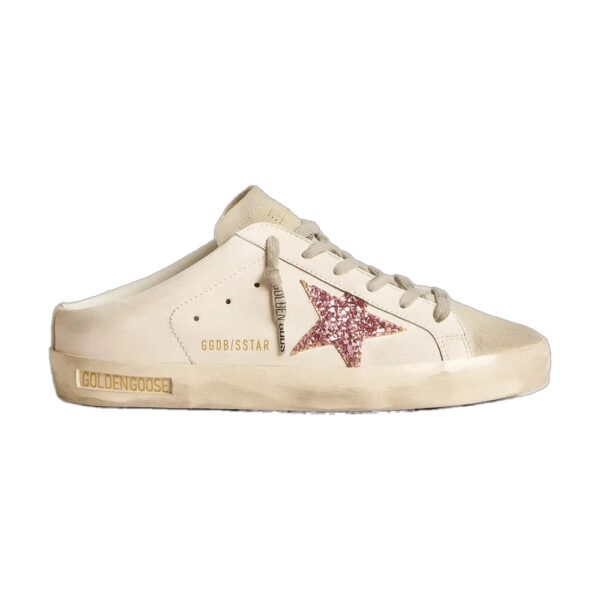 נעלי Golden Goose Super-Star Sabot ורוד