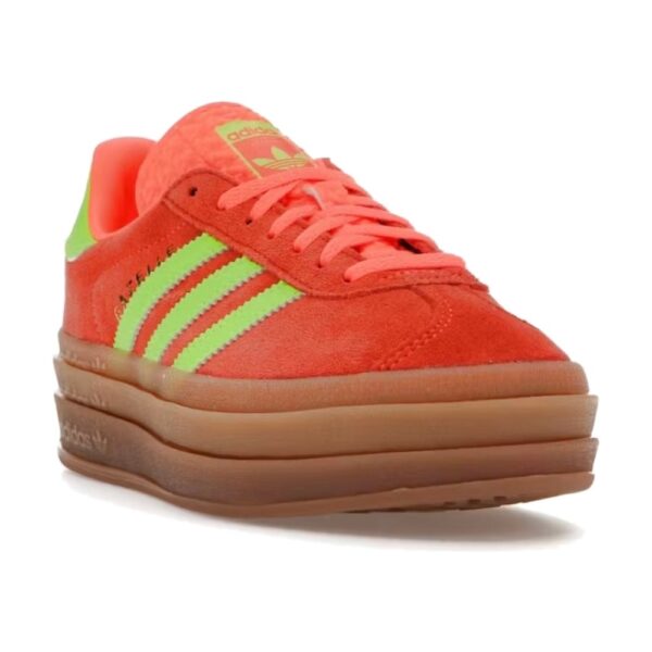נעלי Adidas gazelle red green platform