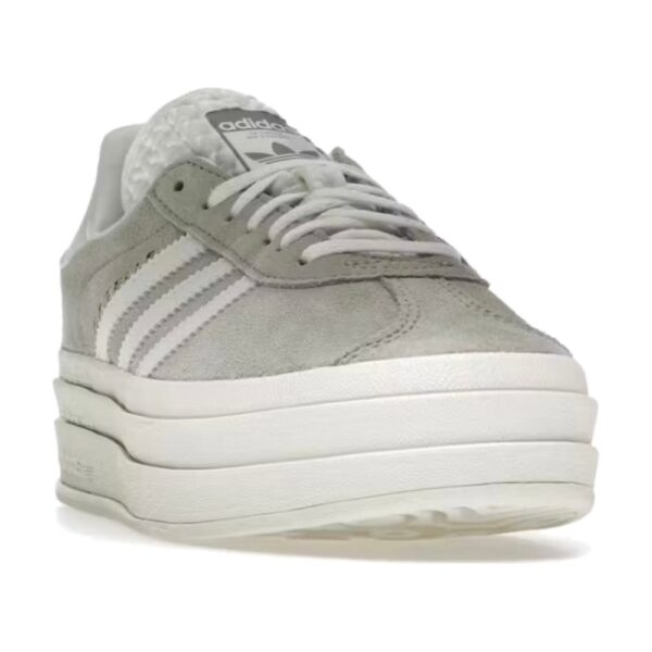 נעלי Adidas gazelle grey platform