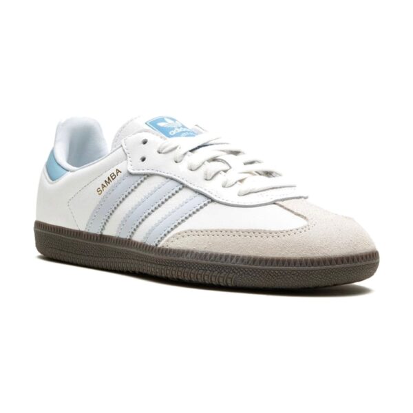 נעלי Adidas Samba white light blue