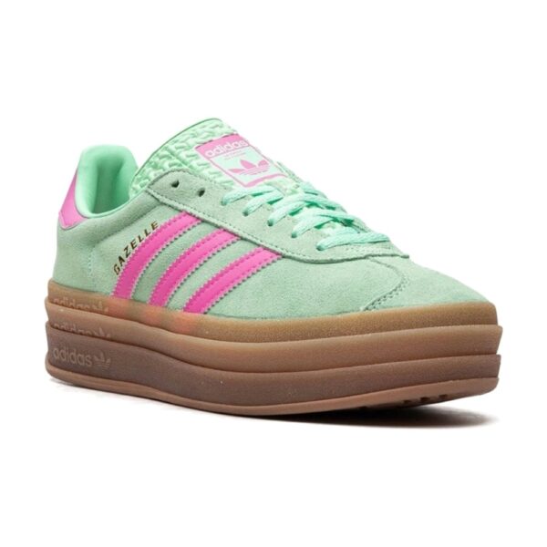 נעלי Adidas gazelle platform Turkiz Pink