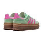 נעלי Adidas gazelle platform Turkiz Pink