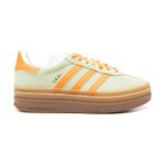 נעלי Adidas gazelle platform Light Green Peach