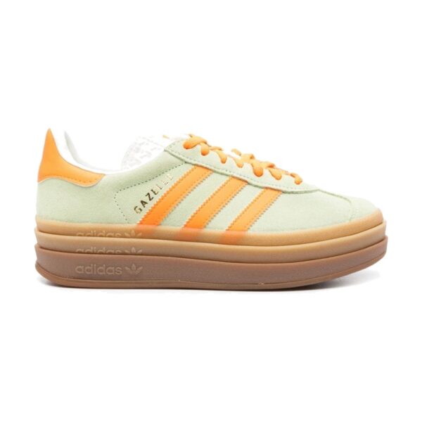 נעלי Adidas gazelle platform Light Green Peach