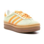נעלי Adidas gazelle platform Light Green Peach