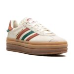 נעלי Adidas gazelle platform Light Cream Red Green
