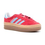 נעלי Adidas gazelle platform Red Blue