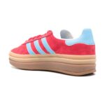 נעלי Adidas gazelle platform Red Blue