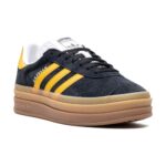 נעלי Adidas gazelle platform Black & Yellow
