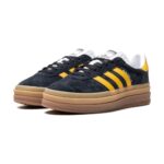נעלי Adidas gazelle platform Black & Yellow