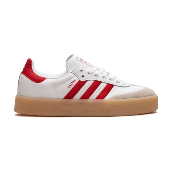 נעלי Adidas Samba Platform White Red