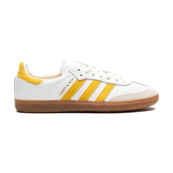 נעלי Adidas Samba Sporty & Rich White Yellow