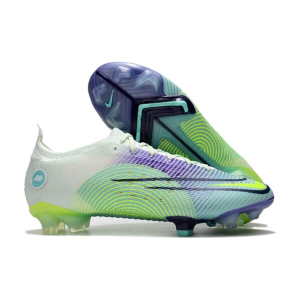NIKE MERCURIAL VAPOR 14 ELITE FG - White Green Purple