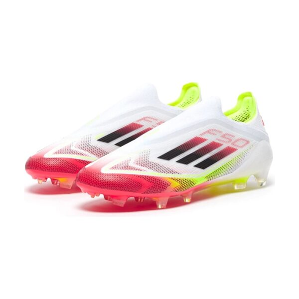 adidas F50 Elite FG lacless - Red White Volt