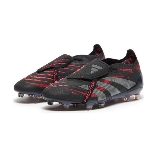 ADIDAS PREDATOR ELITE TONGUE FG - Black Red