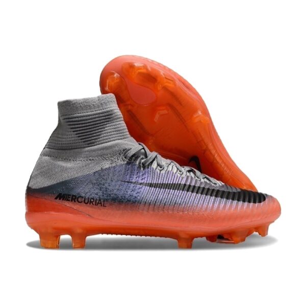 NIKE AIR ZOOM MERCURIAL SUPERFLY ELITE CR7 FG - Grey Orange