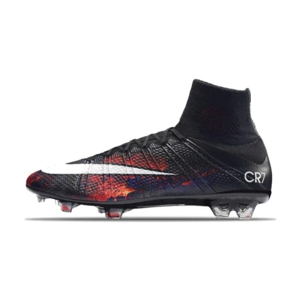 NIKE AIR ZOOM MERCURIAL SUPERFLY ELITE CR7 FG - Black Orange