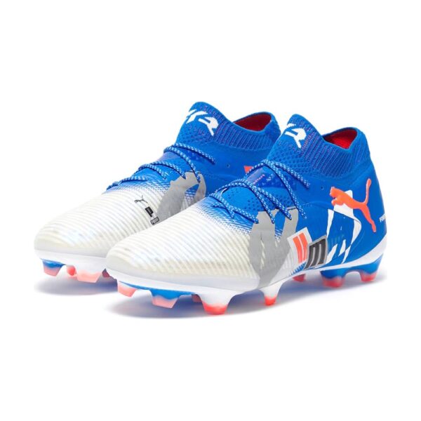 PUMA FUTURE 8 ULTIMATE FG - White Blue Orange