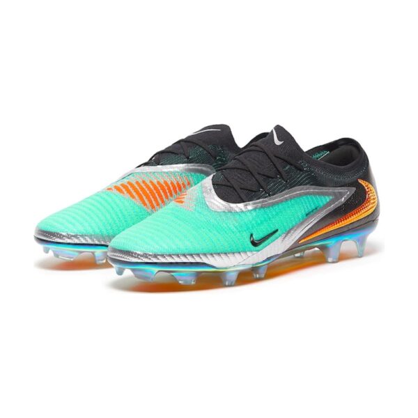 NIKE PHANTOM 6 ELITE LOW FG - Green Orange