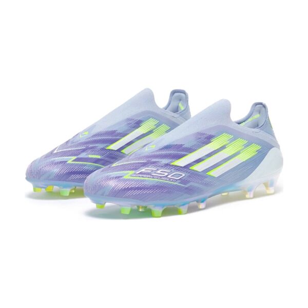 adidas F50 Laceless Elite FG - Light Blue Green